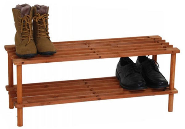 Μασίφ Ξύλινη Παπουτσοθήκη – Βάση Οργάνωσης Stand με 2 Επίπεδα 63x26x29cm σε 2 Αποχρώσεις Μασίφ Ξύλινη Παπουτσοθήκη – Βάση Οργάνωσης Stand με 2 Επίπεδα 63x26x29cm σε 2 Αποχρώσεις