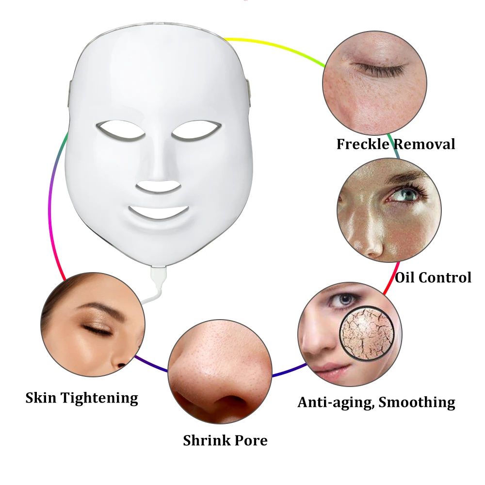 Μάσκα Φωτοθεραπείας Αναζωογόνησης Προσώπου - Λαιμού Αντιγήρανσης και Κατά των Ρυτίδων - LED Μάσκα Φωτοθεραπείας Αναζωογόνησης Προσώπου - Λαιμού Αντιγήρανσης και Κατά των Ρυτίδων - LED