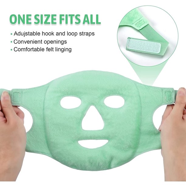 Διπλής Όψεως Μάσκα Προσώπου Gel για Ζεστή & Κρύα Θεραπεία Διπλής Όψεως Μάσκα Προσώπου Gel για Ζεστή & Κρύα Θεραπεία