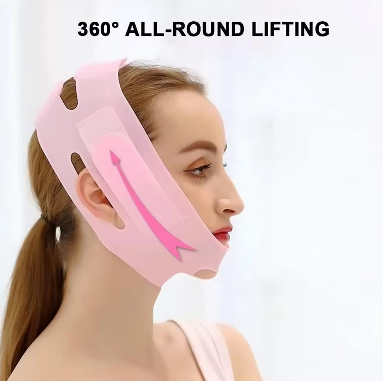 Μάσκα Σιλικόνης για Σύσφιξη και Αδυνάτισμα Προσώπου και Διπλοσάγονου - V FACE MASK Μάσκα Σιλικόνης για Σύσφιξη και Αδυνάτισμα Προσώπου και Διπλοσάγονου - V FACE MASK