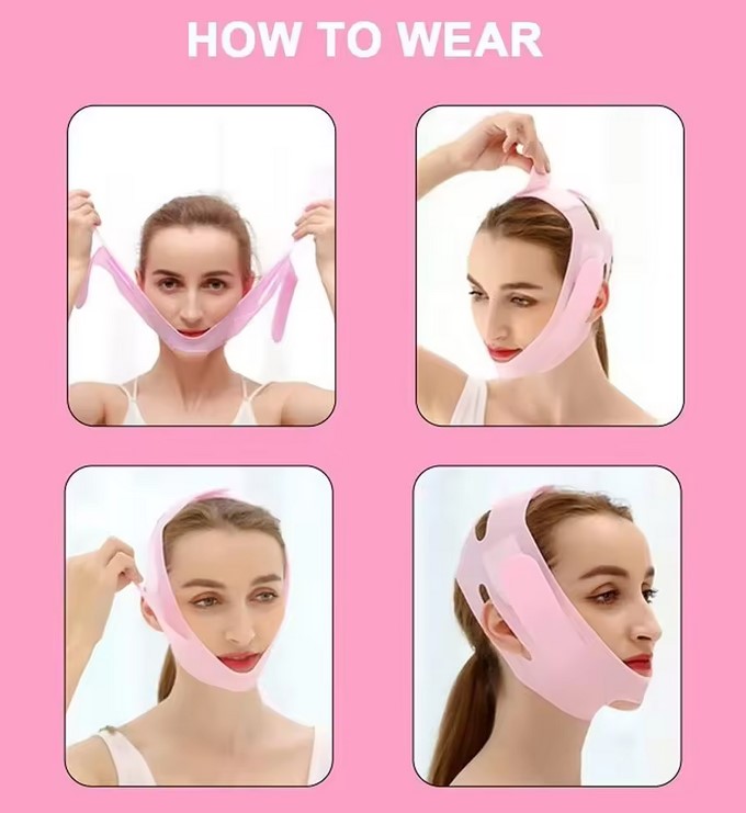 Μάσκα Σιλικόνης για Σύσφιξη και Αδυνάτισμα Προσώπου και Διπλοσάγονου - V FACE MASK Μάσκα Σιλικόνης για Σύσφιξη και Αδυνάτισμα Προσώπου και Διπλοσάγονου - V FACE MASK