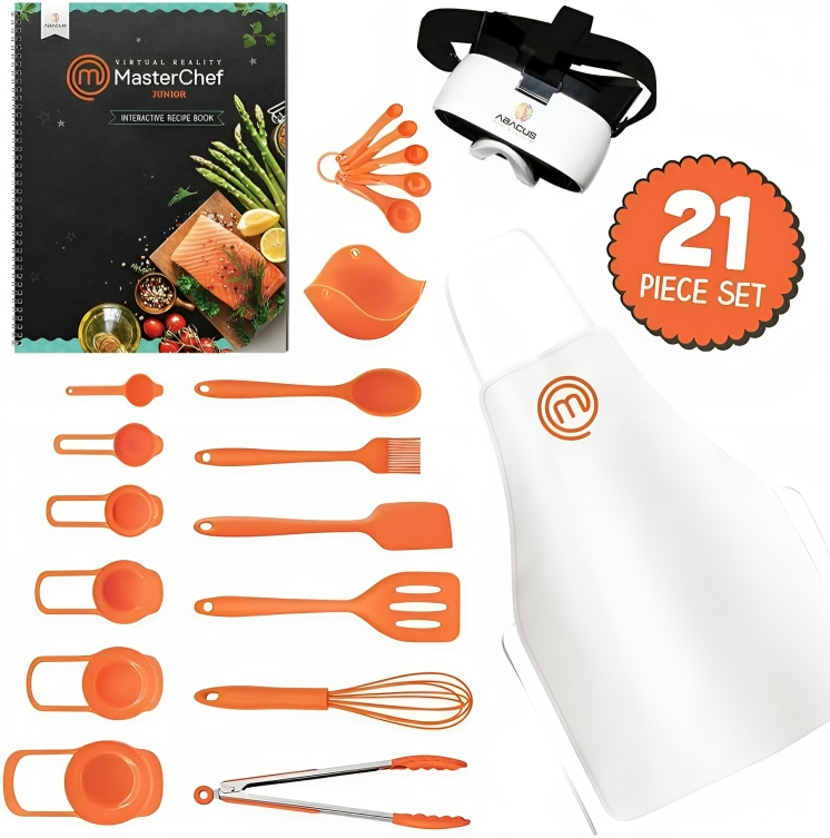 MasterChef Junior VR - Διαδραστικό Παιχνίδι Μαγειρικής Εικονικής Πραγματικότητας με Γυαλιά VR - Για ηλικίες 8 έως 13 ετών - Abacus Brands MasterChef Junior VR - Διαδραστικό Παιχνίδι Μαγειρικής Εικονικής Πραγματικότητας με Γυαλιά VR - Για ηλικίες 8 έως 13 ετών - Abacus Brands