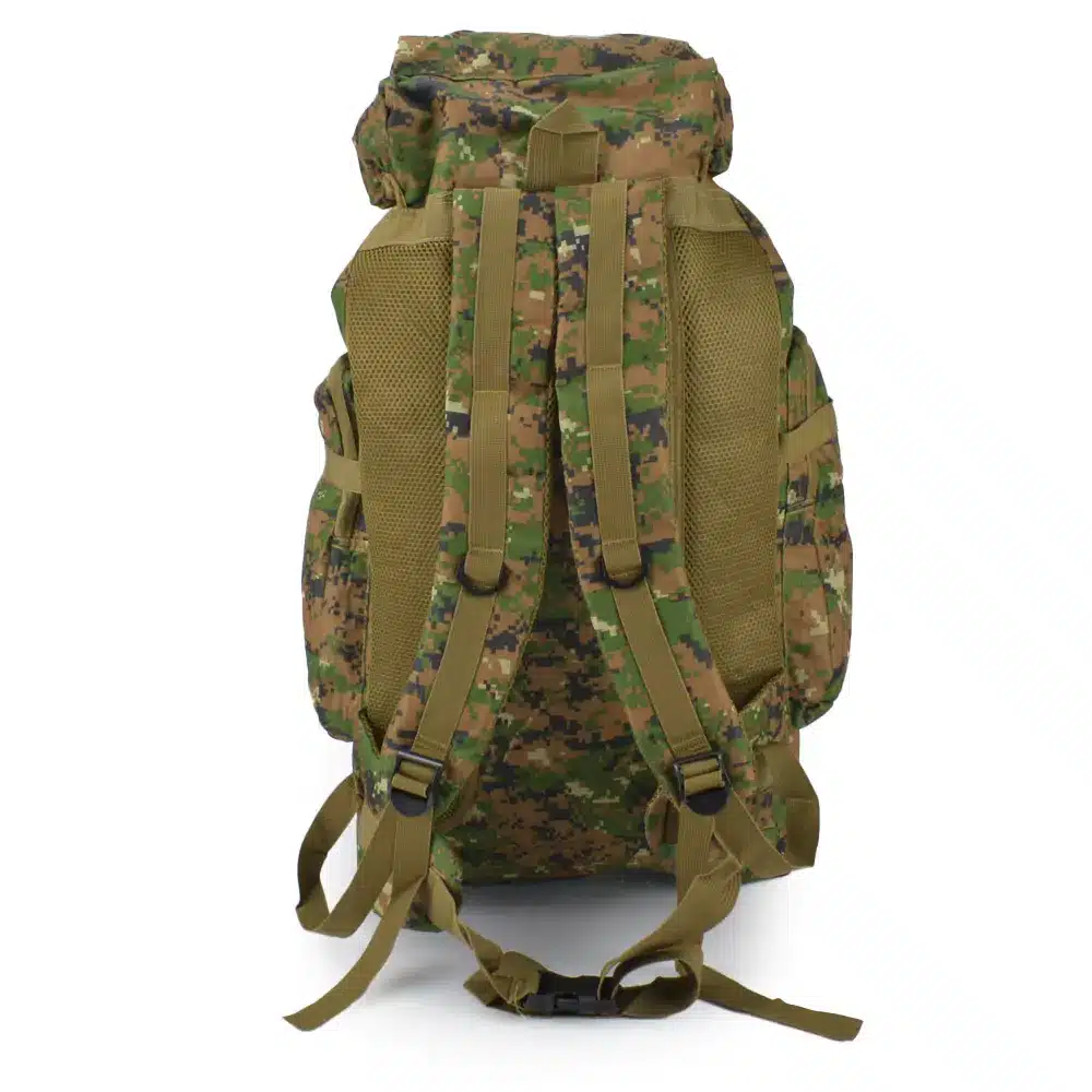 Μεγάλο Αδιάβροχο Επιχειρησιακό Σακίδιο Πλάτης 60L Πεζοπορίας ή Camping – Ψηφιακή Παραλλαγή Μεγάλο Αδιάβροχο Επιχειρησιακό Σακίδιο Πλάτης 60L Πεζοπορίας ή Camping – Ψηφιακή Παραλλαγή