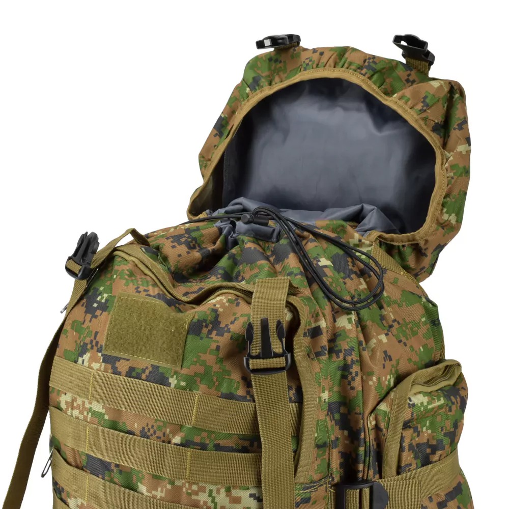 Μεγάλο Αδιάβροχο Επιχειρησιακό Σακίδιο Πλάτης 60L Πεζοπορίας ή Camping – Ψηφιακή Παραλλαγή Μεγάλο Αδιάβροχο Επιχειρησιακό Σακίδιο Πλάτης 60L Πεζοπορίας ή Camping – Ψηφιακή Παραλλαγή