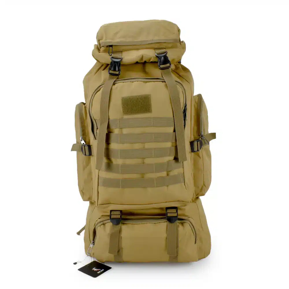 Μεγάλο Αδιάβροχο Επιχειρησιακό Σακίδιο Πλάτης 60L Πεζοπορίας ή Camping Μεγάλο Αδιάβροχο Επιχειρησιακό Σακίδιο Πλάτης 60L Πεζοπορίας ή Camping