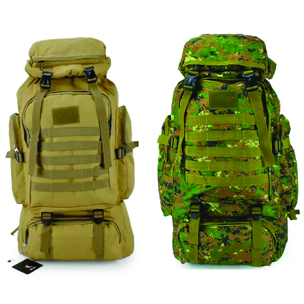 Μεγάλο Αδιάβροχο Επιχειρησιακό Σακίδιο Πλάτης 60L Πεζοπορίας ή Camping Μεγάλο Αδιάβροχο Επιχειρησιακό Σακίδιο Πλάτης 60L Πεζοπορίας ή Camping