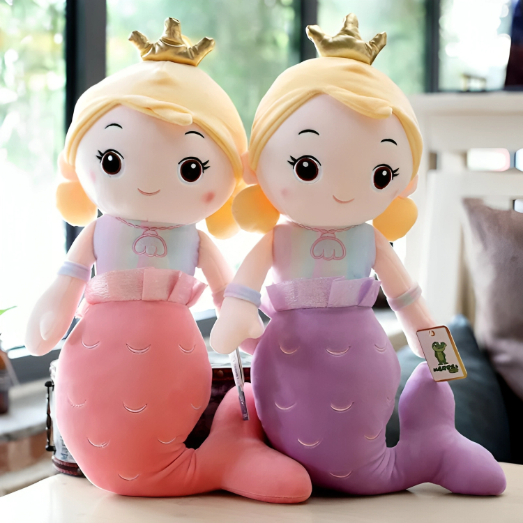 Μεγάλο Μαλακό Λούτρινο Παιχνίδι Γοργόνα - 50cm Μεγάλο Μαλακό Λούτρινο Παιχνίδι Γοργόνα - 50cm