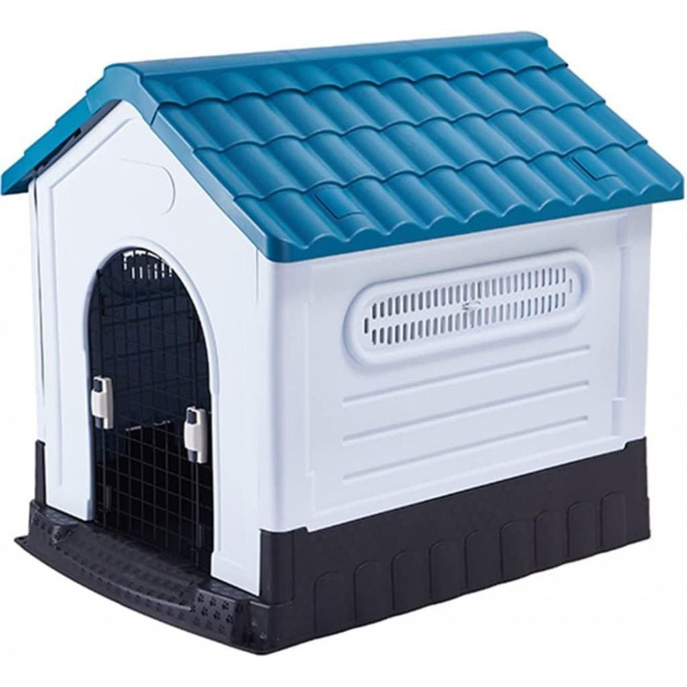 Μεγάλο Σπίτι Σκύλου 88x99x105 εκ από Ανακυκλωμένο Πλαστικό με Μεταλλική Πόρτα Μεγάλο Σπίτι Σκύλου 88x99x105 εκ από Ανακυκλωμένο Πλαστικό με Μεταλλική Πόρτα