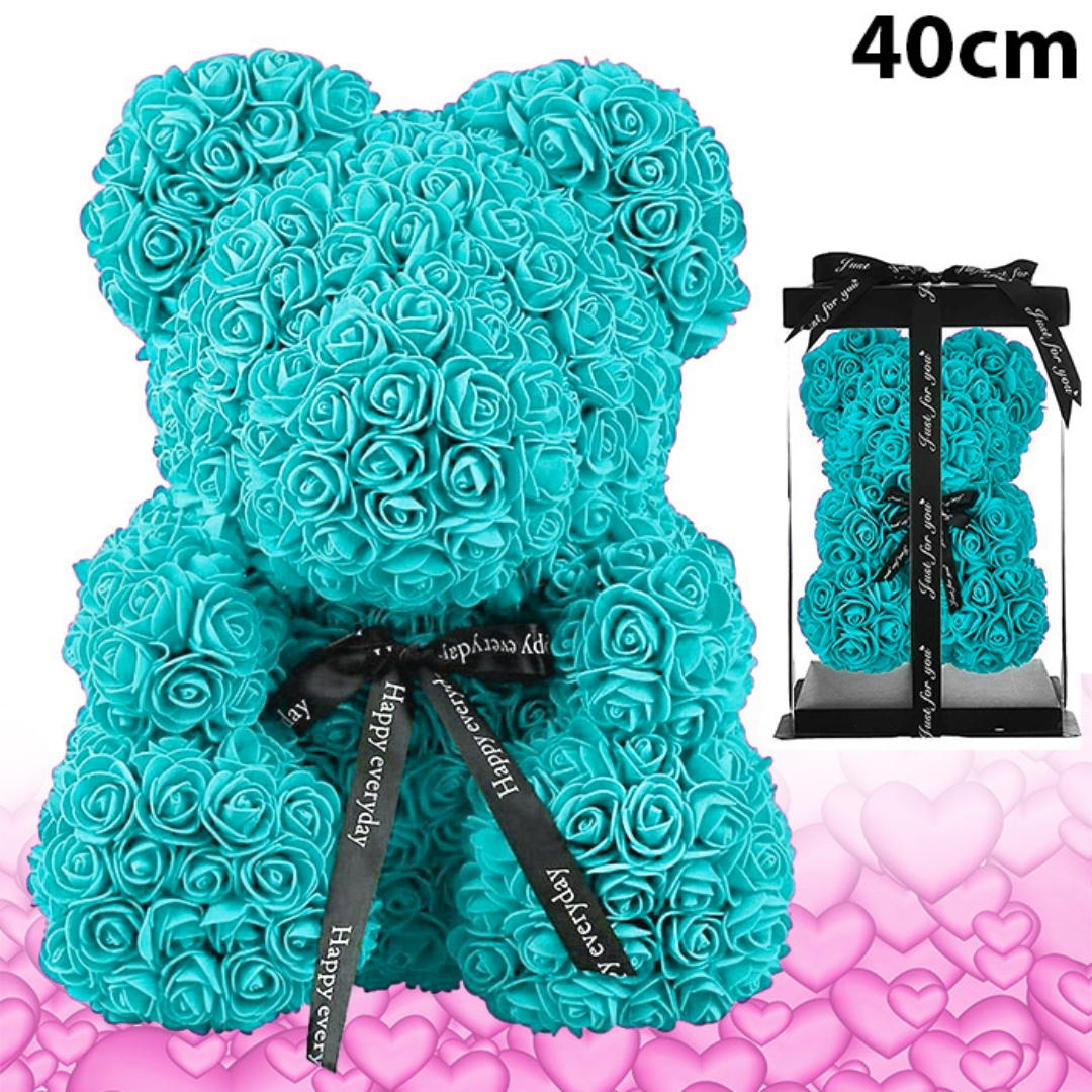 Μεγάλο Τριανταφυλλένιο Αρκουδάκι με Φιόγκο 40cm Σε Συσκευασία Δώρου - Δώρο για Άγιο Βαλεντίνο - Τεχνητά Ροδοπέταλα Τριαντάφυλλα Μεγάλο Τριανταφυλλένιο Αρκουδάκι με Φιόγκο 40cm Σε Συσκευασία Δώρου - Δώρο για Άγιο Βαλεντίνο - Τεχνητά Ροδοπέταλα Τριαντάφυλλα