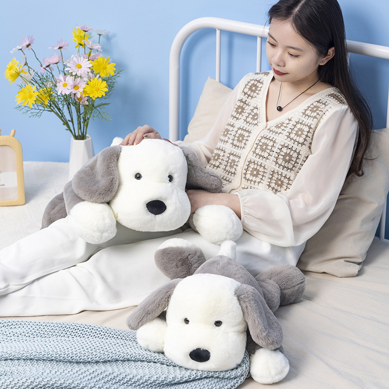 Μεγάλο Βελούδινο Λούτρινο Αρκουδάκι - Μαξιλάρι Ξαπλωτός Σκύλος 50cm Μεγάλο Βελούδινο Λούτρινο Αρκουδάκι - Μαξιλάρι Ξαπλωτός Σκύλος 50cm