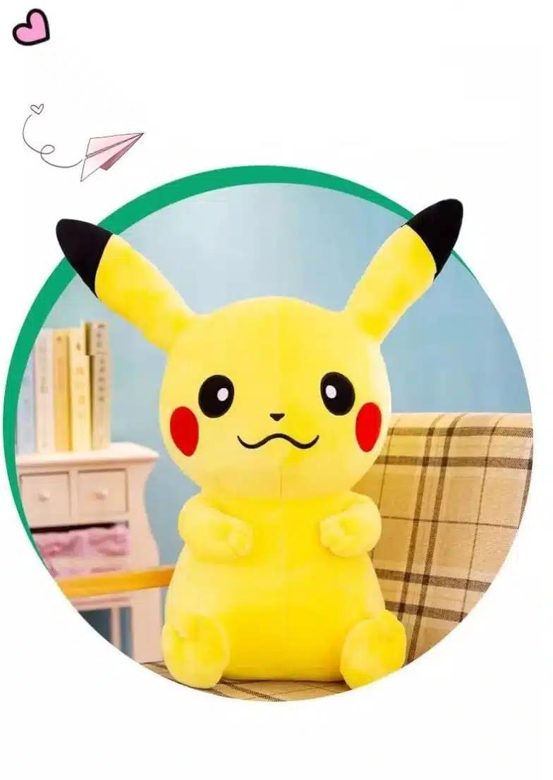 Μεγάλο Βελούδινο Λούτρινο Pokemon Picachu Κίτρινο 55cm Μεγάλο Βελούδινο Λούτρινο Pokemon Picachu Κίτρινο 55cm