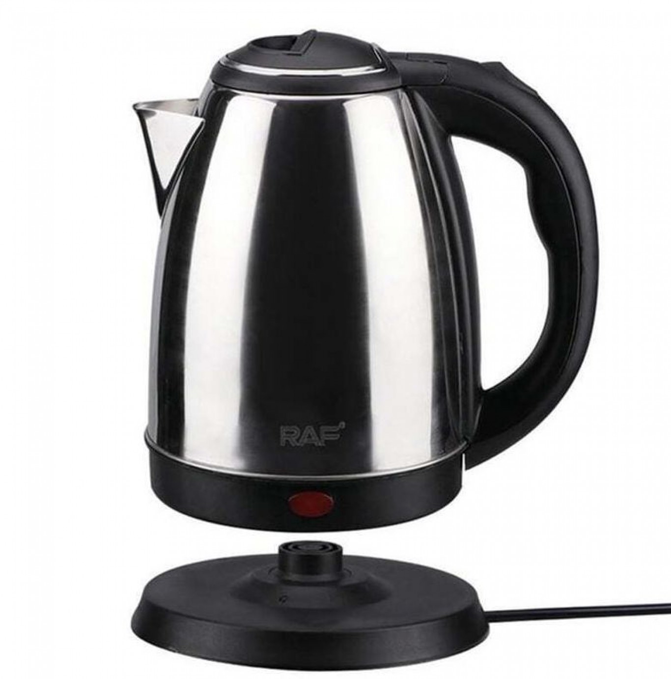Μεγάλος Ανοξείδωτος Βραστήρας Νερού 2L RAF 1500W Μεγάλος Ανοξείδωτος Βραστήρας Νερού 2L RAF 1500W