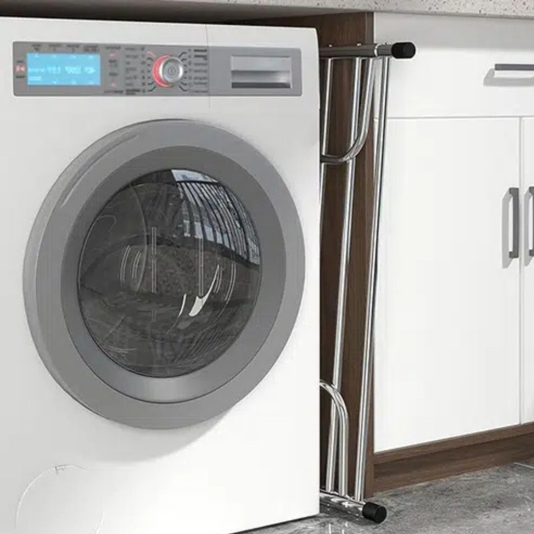 Μεταλλική Απλώστρα Ρούχων από Ανοξείδωτο Ατσάλι για Κάγκελο Μπαλκονιού 63 x 110cm Μεταλλική Απλώστρα Ρούχων από Ανοξείδωτο Ατσάλι για Κάγκελο Μπαλκονιού 63 x 110cm