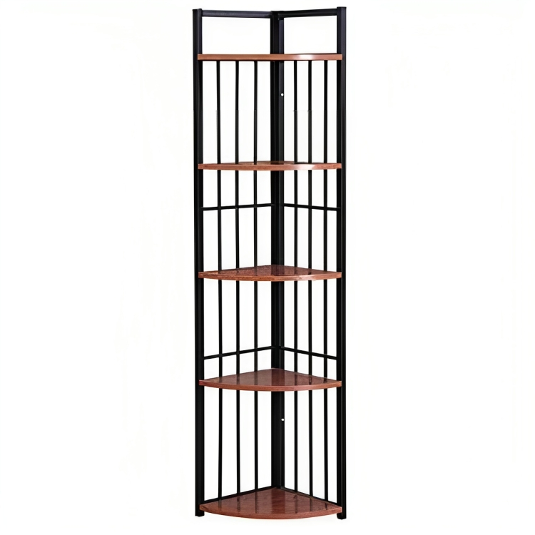 Μεταλλική Γωνιακή Ραφιέρα Δαπέδου με 5 Ράφια Μεταλλική Γωνιακή Ραφιέρα Δαπέδου με 5 Ράφια