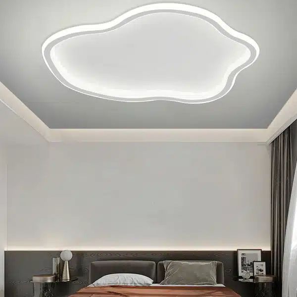 Μεταλλική Πλαφονιέρα Οροφής Σύννεφο 50x46cm 43W 3040LM 220V με Ενσωματωμένα LED σε Ψυχρό Λευκό Φωτισμό 6500K - Universo Μεταλλική Πλαφονιέρα Οροφής Σύννεφο 50x46cm 43W 3040LM 220V με Ενσωματωμένα LED σε Ψυχρό Λευκό Φωτισμό 6500K - Universo