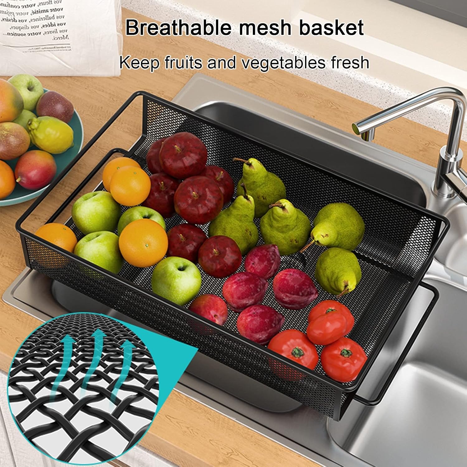 Μεταλλική Ραφιέρα - Τρόλει 3 Επιπέδων - Με Περιστρεφόμενα Ροδάκια & Γάντζους - 44 x 27 x 63 cm Μεταλλική Ραφιέρα - Τρόλει 3 Επιπέδων - Με Περιστρεφόμενα Ροδάκια & Γάντζους - 44 x 27 x 63 cm