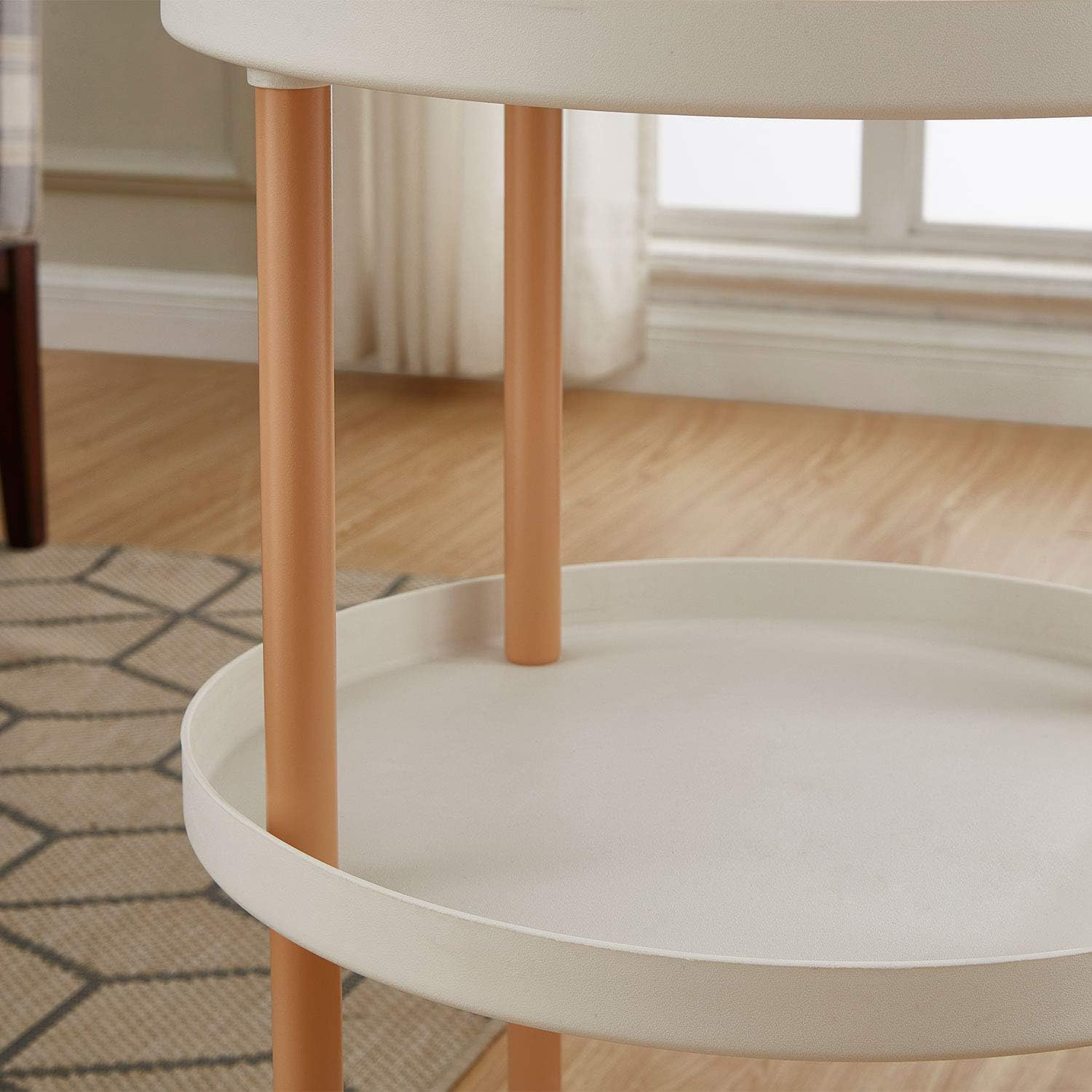 Μεταλλική Τροχήλατη Ραφιέρα - Καρότσι - Βάση Οργάνωσης 3 Επιπέδων με Χειρολαβές & Ροδάκια, Τρόλεϊ Οργάνωσης - Διακόσμησης 48x48x82cm Λευκό Μεταλλική Τροχήλατη Ραφιέρα - Καρότσι - Βάση Οργάνωσης 3 Επιπέδων με Χειρολαβές & Ροδάκια, Τρόλεϊ Οργάνωσης - Διακόσμησης 48x48x82cm Λευκό