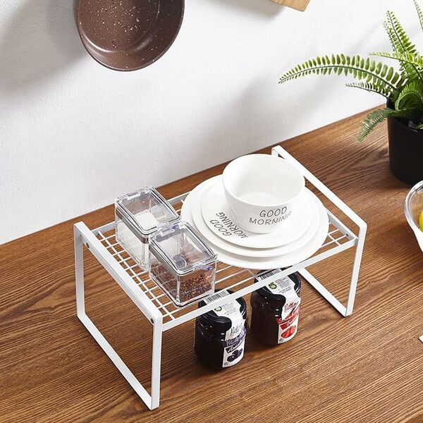 Μεταλλικό Επιτραπέζιο Ράφι Οργάνωσης Minimal 34.5x21x20εκ Λευκό Μεταλλικό Επιτραπέζιο Ράφι Οργάνωσης Minimal 34.5x21x20εκ Λευκό