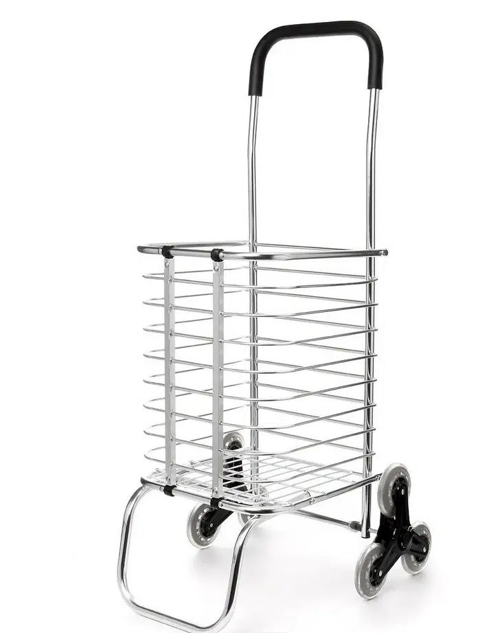 Μεταλλικό Πτυσσόμενο Καρότσι – Τρόλεϊ με 6 Τροχούς Μεταλλικό Πτυσσόμενο Καρότσι – Τρόλεϊ με 6 Τροχούς