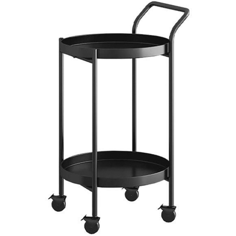 Μεταλλικό Στρογγυλό Βοηθητικό Τραπεζάκι Sentosa με Ρόδες Μαύρο 40x40x80εκ. Μεταλλικό Στρογγυλό Βοηθητικό Τραπεζάκι Sentosa με Ρόδες Μαύρο 40x40x80εκ.