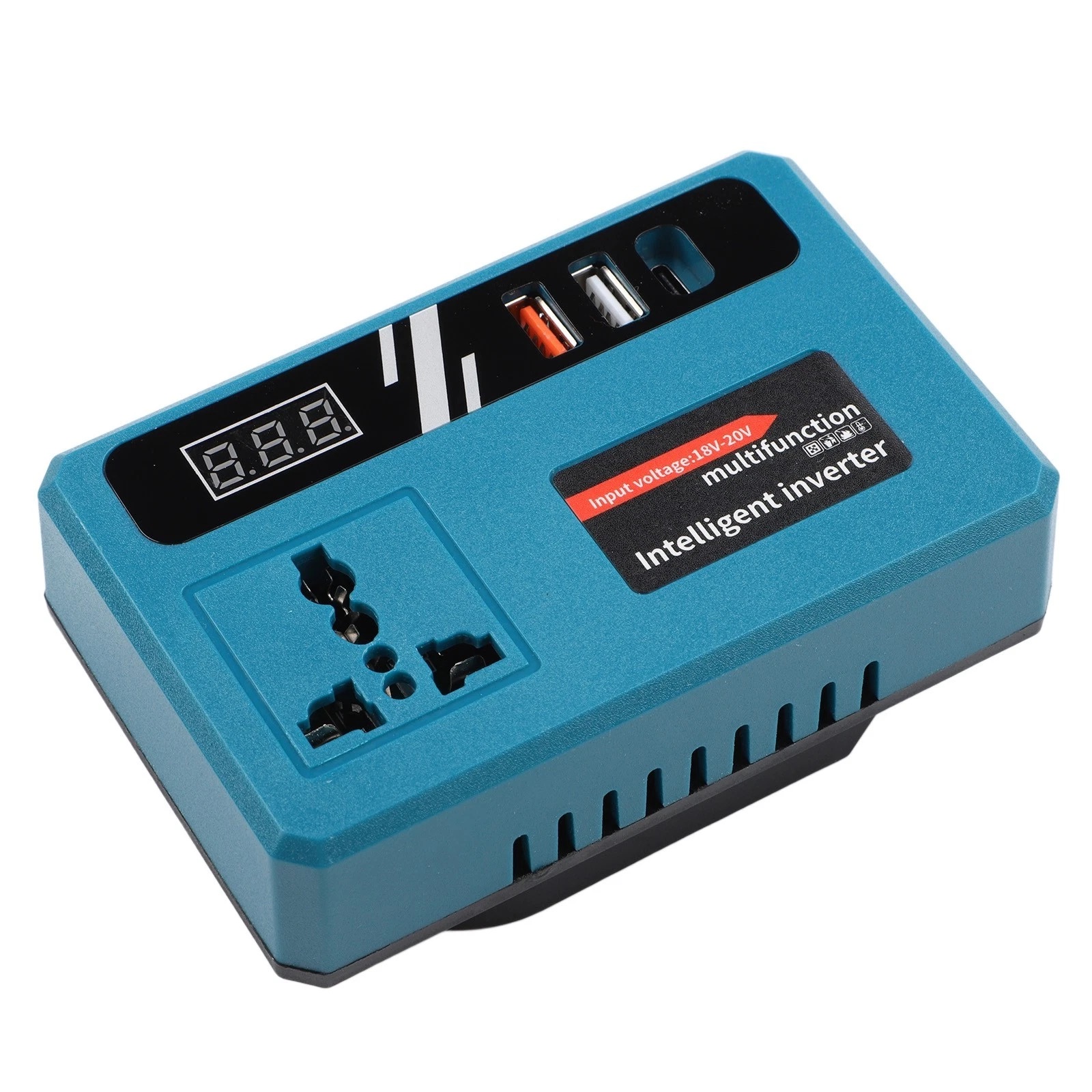 Μετατροπέας Ισχύος 120W DC 18–21V σε AC 220V για Μπαταρίες Λιθίου με USB Μετατροπέας Ισχύος 120W DC 18–21V σε AC 220V για Μπαταρίες Λιθίου με USB