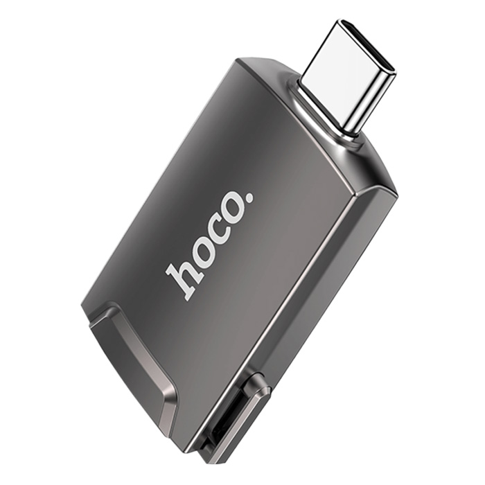 Hoco UA19 Μετατροπέας Type C male σε HDMI female Γκρι Hoco UA19 Μετατροπέας Type C male σε HDMI female Γκρι