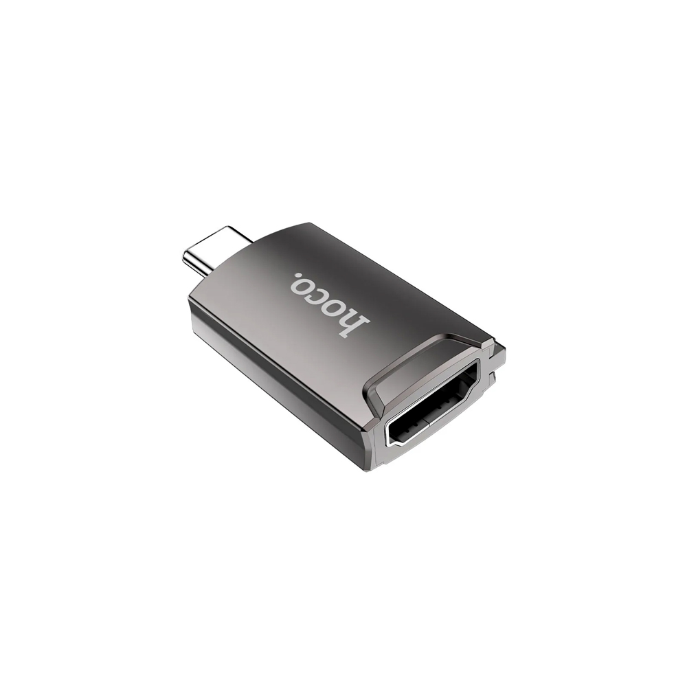 Hoco UA19 Μετατροπέας Type C male σε HDMI female Γκρι Hoco UA19 Μετατροπέας Type C male σε HDMI female Γκρι