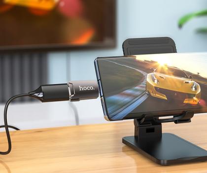 Hoco UA19 Μετατροπέας Type C male σε HDMI female Γκρι Hoco UA19 Μετατροπέας Type C male σε HDMI female Γκρι