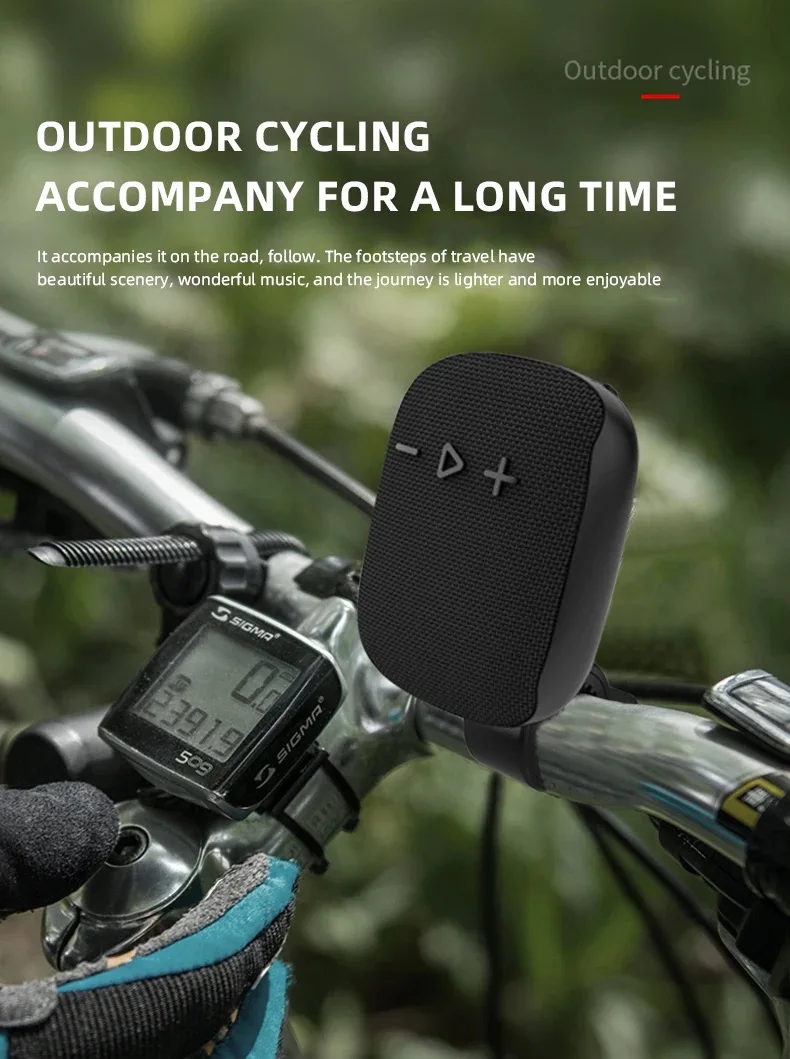 Μικρό Φορήτο Ηχείο 5W Bluetooth με Ραδιόφωνο,Κάρτα Μνήμης 32GB και Κλιπ για Τοποθέτηση σε Τιμόνι Ποδηλάτου Μικρό Φορήτο Ηχείο 5W Bluetooth με Ραδιόφωνο,Κάρτα Μνήμης 32GB και Κλιπ για Τοποθέτηση σε Τιμόνι Ποδηλάτου