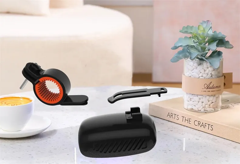 Μικρό Φορήτο Ηχείο 5W Bluetooth με Ραδιόφωνο,Κάρτα Μνήμης 32GB και Κλιπ για Τοποθέτηση σε Τιμόνι Ποδηλάτου Μικρό Φορήτο Ηχείο 5W Bluetooth με Ραδιόφωνο,Κάρτα Μνήμης 32GB και Κλιπ για Τοποθέτηση σε Τιμόνι Ποδηλάτου