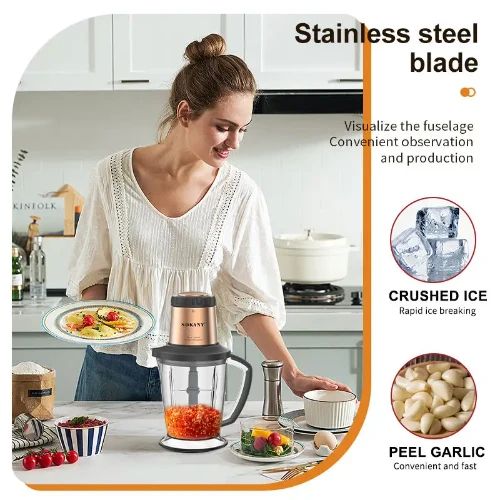 Μίξερ Πολλαπλών Λειτουργιών Sokany Πολυκόπτης Multi 1000W με Ανοξείδωτη Ράβδο Μίξερ Πολλαπλών Λειτουργιών Sokany Πολυκόπτης Multi 1000W με Ανοξείδωτη Ράβδο