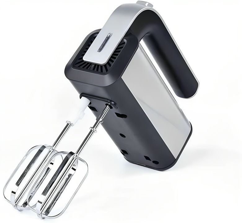 Μίξερ Χειρός 5 Ταχυτήτων με Αναδευτήρες & Γάντζους Ζύμης- 800W Μίξερ Χειρός 5 Ταχυτήτων με Αναδευτήρες & Γάντζους Ζύμης- 800W