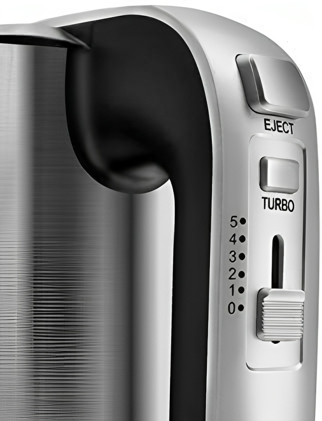 Μίξερ Χειρός 5 Ταχυτήτων με Αναδευτήρες & Γάντζους Ζύμης- 800W Μίξερ Χειρός 5 Ταχυτήτων με Αναδευτήρες & Γάντζους Ζύμης- 800W