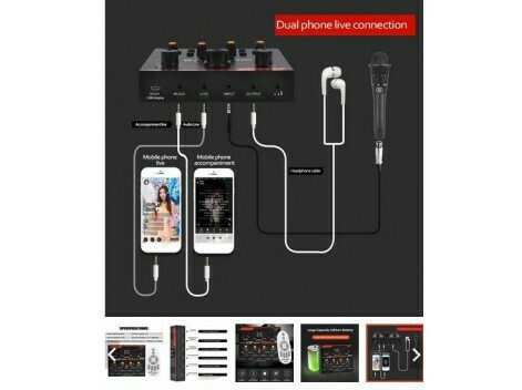 Μίκτης Karaoke Aqta World V9 Plus σε Μαύρο Χρώμα Μίκτης Karaoke Aqta World V9 Plus σε Μαύρο Χρώμα