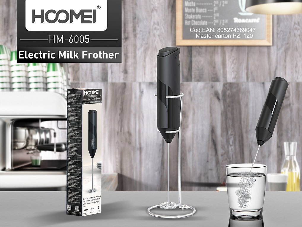 Milk Frother Ηλεκτρικό – Μίξερ Μπαταρίας Χειρός για Φραπέ, Cappuccino, Latte και Αφρό Γάλακτος Milk Frother Ηλεκτρικό – Μίξερ Μπαταρίας Χειρός για Φραπέ, Cappuccino, Latte και Αφρό Γάλακτος