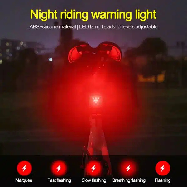 Mini Επαναφορτιζόμενο Προειδοποιητικό Τρίγωνο USB 6 SMD για Ποδήλατα Με 5 Λειτουργίες SOS Mini Επαναφορτιζόμενο Προειδοποιητικό Τρίγωνο USB 6 SMD για Ποδήλατα Με 5 Λειτουργίες SOS