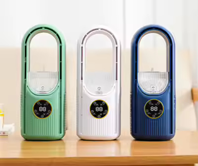 Μίνι Ανεμιστηράκι Χειρός με Σύστημα Υδρονέφωσης, LED Φωτισμό & USB - 30 x 10 cm Μίνι Ανεμιστηράκι Χειρός με Σύστημα Υδρονέφωσης, LED Φωτισμό & USB - 30 x 10 cm