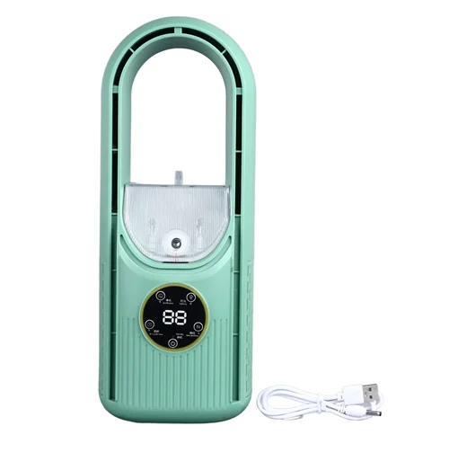 Μίνι Ανεμιστηράκι Χειρός με Σύστημα Υδρονέφωσης, LED Φωτισμό & USB - 30 x 10 cm Μίνι Ανεμιστηράκι Χειρός με Σύστημα Υδρονέφωσης, LED Φωτισμό & USB - 30 x 10 cm