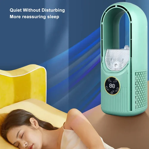 Μίνι Ανεμιστηράκι Χειρός με Σύστημα Υδρονέφωσης, LED Φωτισμό & USB - 30 x 10 cm Μίνι Ανεμιστηράκι Χειρός με Σύστημα Υδρονέφωσης, LED Φωτισμό & USB - 30 x 10 cm