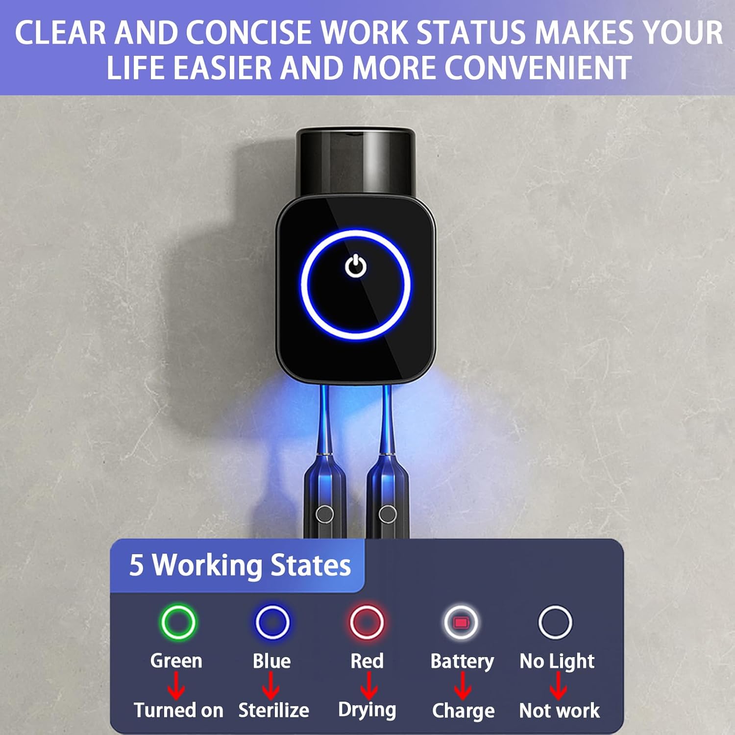 Μίνι Αποστειρωτής Οδοντόβουρτσας Μίνι Αποστειρωτής Οδοντόβουρτσας