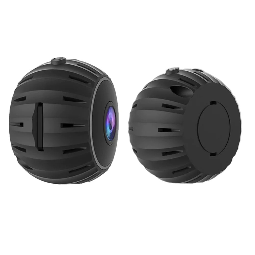 Mini Ασύρματη Επαναφορτιζόμενη Φορητή Κάμερα Παρακολούθησης HD Video WiFi με Νυχτερινή Λήψη και Εφαρμογή Κινητού Andowl Μαύρο Mini Ασύρματη Επαναφορτιζόμενη Φορητή Κάμερα Παρακολούθησης HD Video WiFi με Νυχτερινή Λήψη και Εφαρμογή Κινητού Andowl Μαύρο