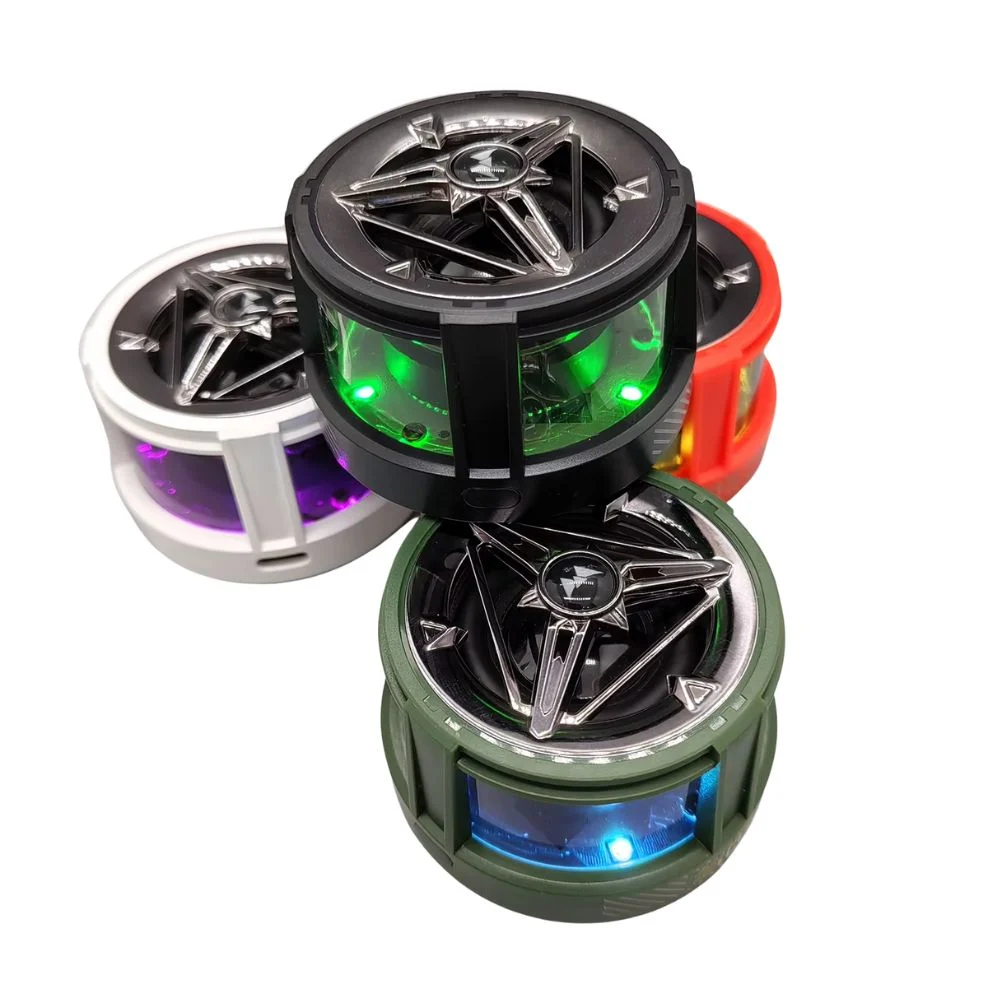 Mini Ασύρματο Bluetooth Μαγνητικό Ηχείο με LED RGB, 5W Ήχος, FM, USB και Κάρτα TF Mini Ασύρματο Bluetooth Μαγνητικό Ηχείο με LED RGB, 5W Ήχος, FM, USB και Κάρτα TF