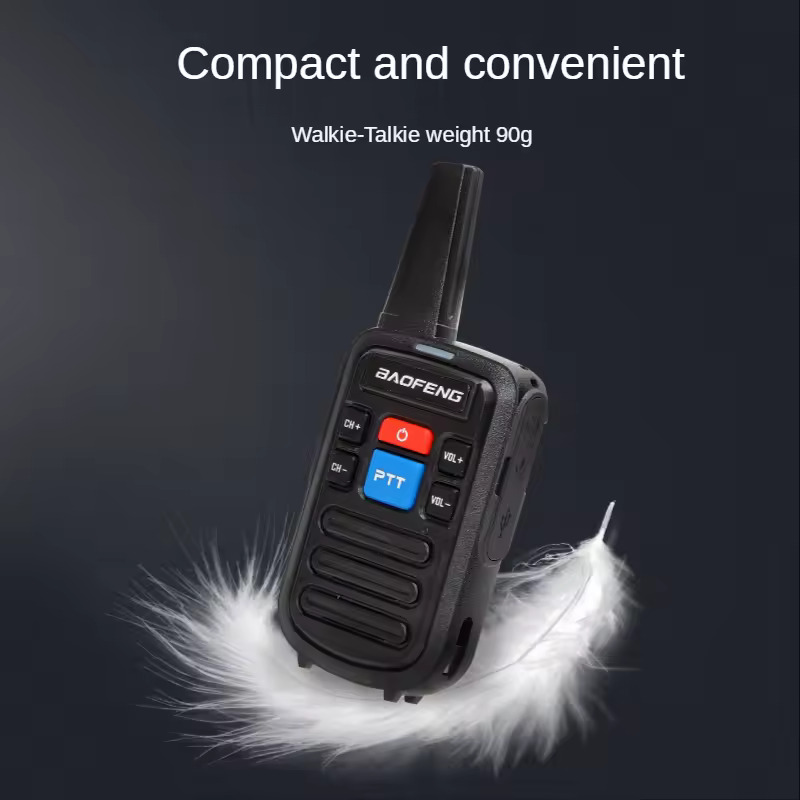 Μίνι Ασύρματοι Φορητοί Πομποδέκτες Walkie Talkie Χωρίς Οθόνη - Αμφίδρομη Eνδοεπικοινωνία UHF - VHF Σετ 2 τεμαχίων - Baofeng Μίνι Ασύρματοι Φορητοί Πομποδέκτες Walkie Talkie Χωρίς Οθόνη - Αμφίδρομη Eνδοεπικοινωνία UHF - VHF Σετ 2 τεμαχίων - Baofeng