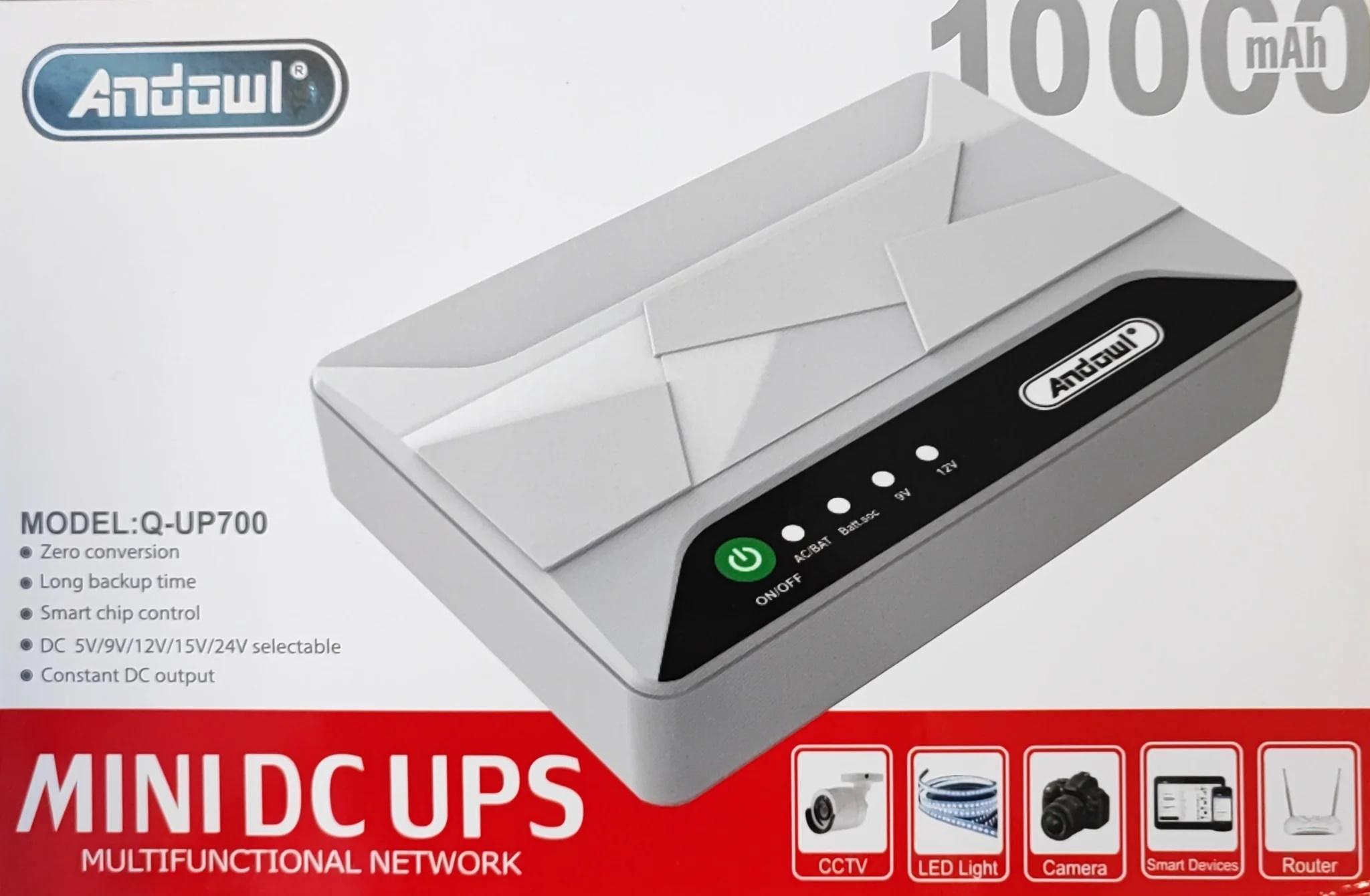 Mini DC UPS 10000mAh 17W Ρυθμιζόμενης Τάσης 5V, 9V, 12V, 15V, 24V - Compact Τροφοδοτικό Μπαταρία Ηλεκτρικών Συσκευών Mini DC UPS 10000mAh 17W Ρυθμιζόμενης Τάσης 5V, 9V, 12V, 15V, 24V - Compact Τροφοδοτικό Μπαταρία Ηλεκτρικών Συσκευών