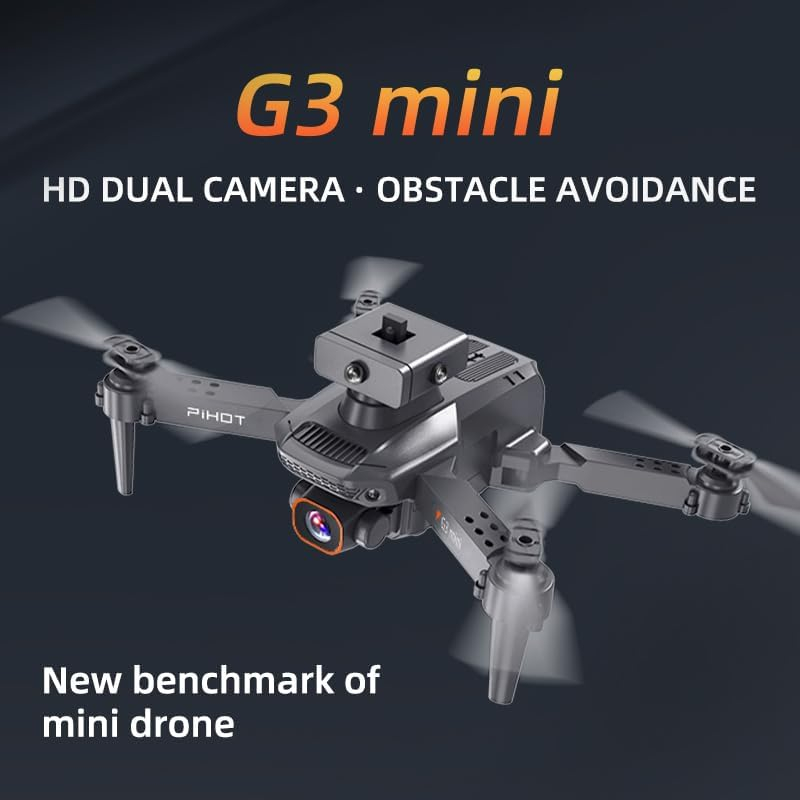 Mini Drone Με Διπλή Κάμερα HD Και Αποφυγή Εμποδίων PiHOT Mini Drone Με Διπλή Κάμερα HD Και Αποφυγή Εμποδίων PiHOT
