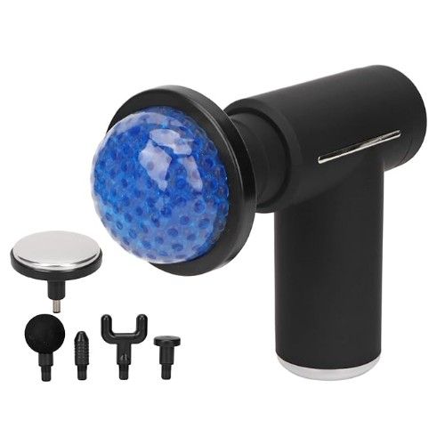 Μίνι Επαναφορτιζόμενη Eπαγγελματική Συσκευή Μασάζ Δονήσεων για το Σώμα με 6 Διαφορετικά Εξαρτήματα 6 Ταχύτητες- Αθλητικό Μασάζ, Ανάκαμψης & Αποκατάστασης - MDHL Μαύρο Μίνι Επαναφορτιζόμενη Eπαγγελματική Συσκευή Μασάζ Δονήσεων για το Σώμα με 6 Διαφορετικά Εξαρτήματα 6 Ταχύτητες- Αθλητικό Μασάζ, Ανάκαμψης & Αποκατάστασης - MDHL Μαύρο