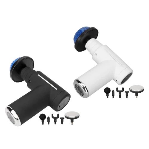 Μίνι Επαναφορτιζόμενη Eπαγγελματική Συσκευή Μασάζ Δονήσεων για το Σώμα με 6 Διαφορετικά Εξαρτήματα 6 Ταχύτητες- Αθλητικό Μασάζ, Ανάκαμψης & Αποκατάστασης - MDHL Μαύρο Μίνι Επαναφορτιζόμενη Eπαγγελματική Συσκευή Μασάζ Δονήσεων για το Σώμα με 6 Διαφορετικά Εξαρτήματα 6 Ταχύτητες- Αθλητικό Μασάζ, Ανάκαμψης & Αποκατάστασης - MDHL Μαύρο