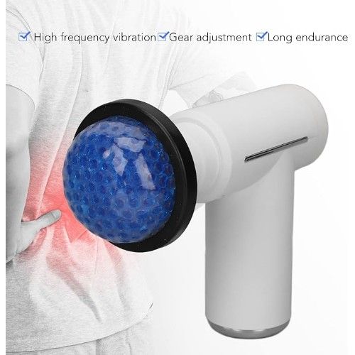 Μίνι Επαναφορτιζόμενη Eπαγγελματική Συσκευή Μασάζ Δονήσεων για το Σώμα με 6 Διαφορετικά Εξαρτήματα 6 Ταχύτητες- Αθλητικό Μασάζ, Ανάκαμψης & Αποκατάστασης - MDHLL Λευκό Μίνι Επαναφορτιζόμενη Eπαγγελματική Συσκευή Μασάζ Δονήσεων για το Σώμα με 6 Διαφορετικά Εξαρτήματα 6 Ταχύτητες- Αθλητικό Μασάζ, Ανάκαμψης & Αποκατάστασης - MDHLL Λευκό