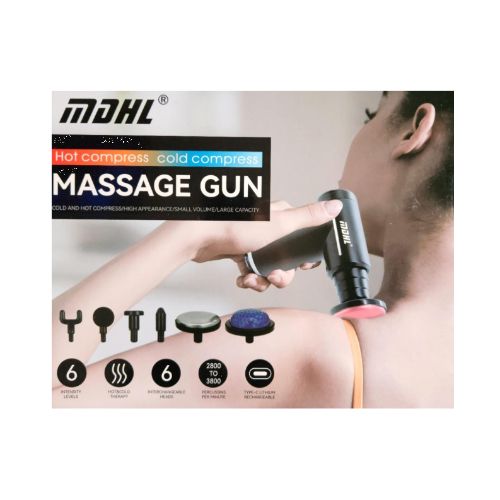 Μίνι Επαναφορτιζόμενη Eπαγγελματική Συσκευή Μασάζ Δονήσεων για το Σώμα με 6 Διαφορετικά Εξαρτήματα 6 Ταχύτητες- Αθλητικό Μασάζ, Ανάκαμψης & Αποκατάστασης - MDHLL Λευκό Μίνι Επαναφορτιζόμενη Eπαγγελματική Συσκευή Μασάζ Δονήσεων για το Σώμα με 6 Διαφορετικά Εξαρτήματα 6 Ταχύτητες- Αθλητικό Μασάζ, Ανάκαμψης & Αποκατάστασης - MDHLL Λευκό