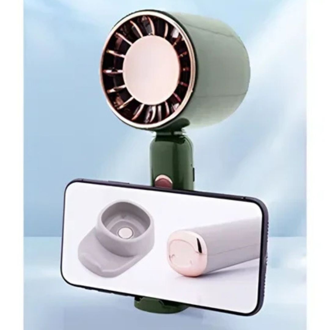 Μίνι Επαναφορτιζόμενο Ανεμιστηράκι με Βάση Κινητού 16 x 5 cm Μίνι Επαναφορτιζόμενο Ανεμιστηράκι με Βάση Κινητού 16 x 5 cm